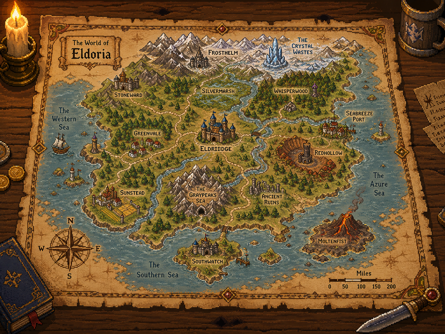Map of Eldoria